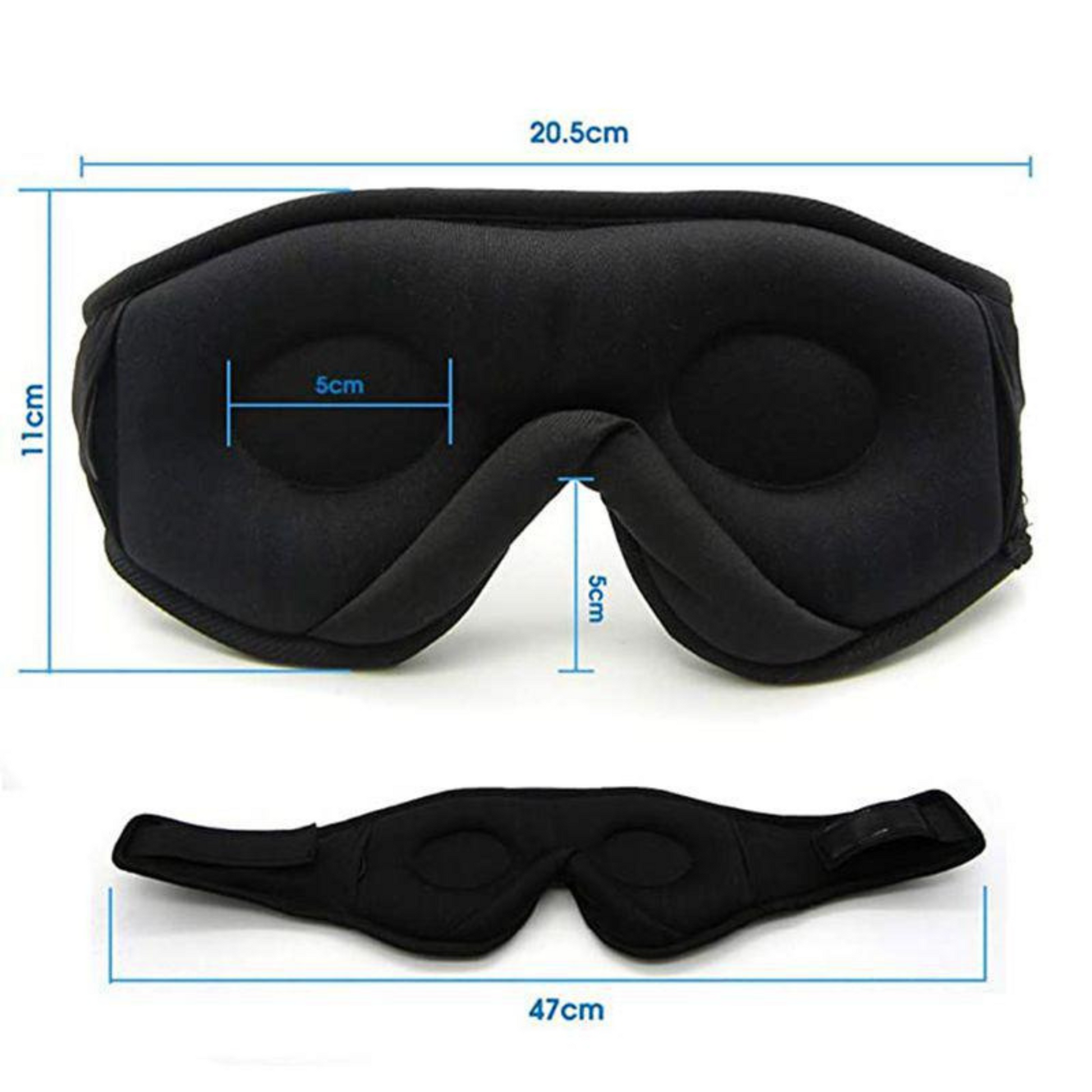 manifesting mask with headphones