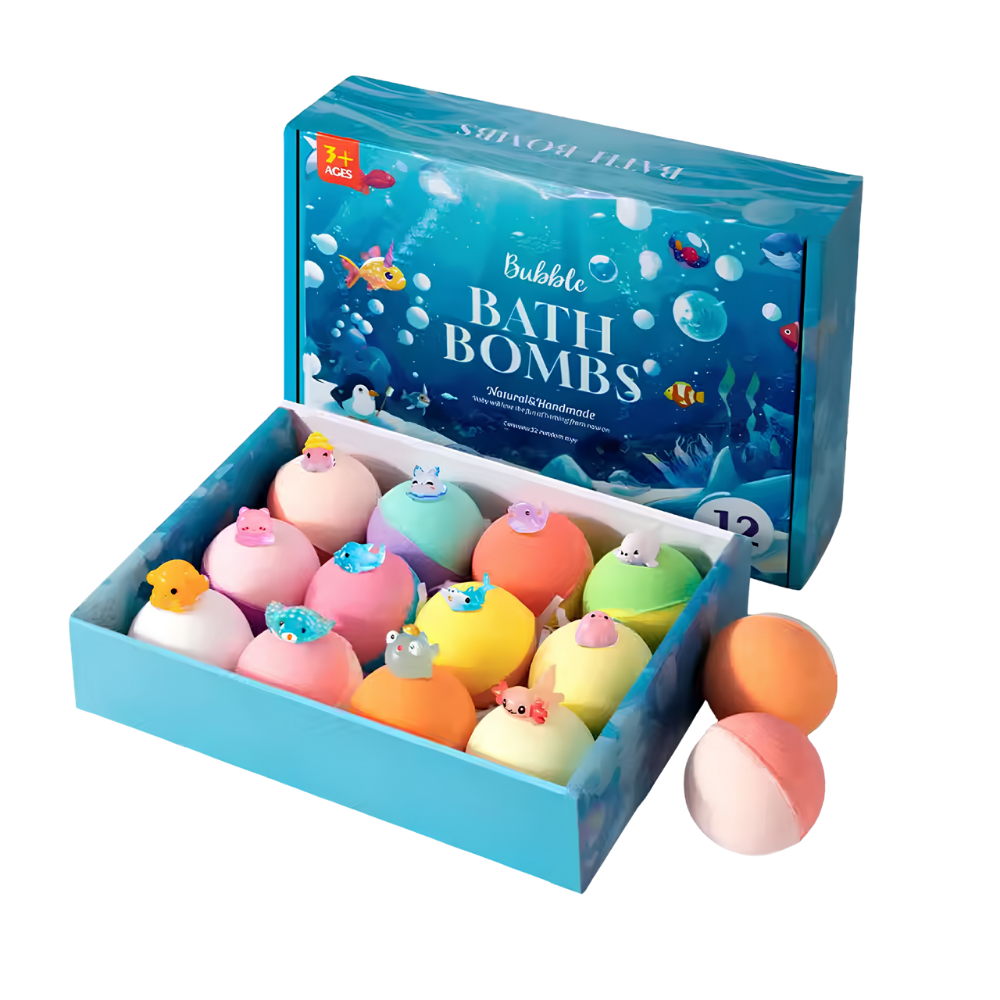Verliyx™ - 2PCS Bath Bombs Set with Toys Inside